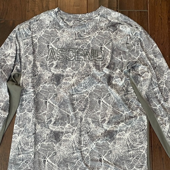 Mens’s Ascend (Bass Pro Shop? Long sleeve Fishing Shirt, Size Large - Picture 10 of 10